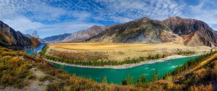 Река Чуя - одна из главных красот Алтая Туризм, Река, Пейзажи