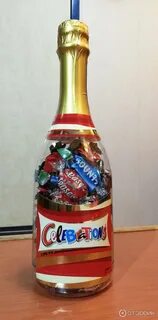 Рецепт как сделать конфету в бутылке