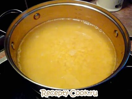 Гороховая каша без замачивания в кастрюле