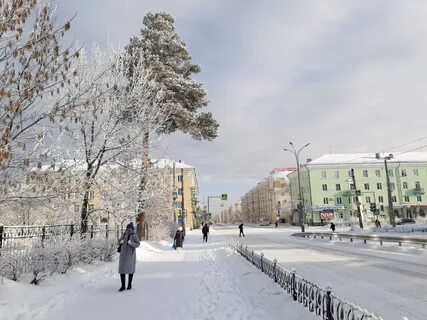 Ангарск зима