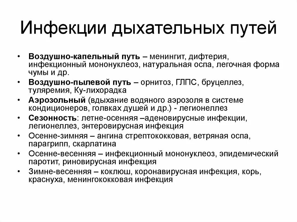 Пути передачи возбудителей инфекций дыхательных путей. Признаки инфекционных заболеваний дыхательных путей. Инфекции дыхательных путей дифтерия грипп туберкулез. Наименование основных заболеваний инфекции дыхательных путей.