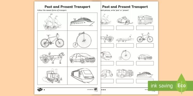 Упражнения means of transport 8 класс. Transportation past and present. Means of transport Worksheets for Kids. Eco-transport Worksheet.