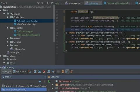 Control php