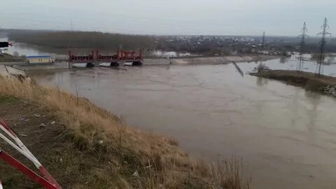 На сколько прибыла вода в реке ишим