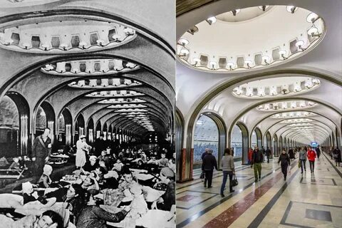 Московское метро станция маяковская