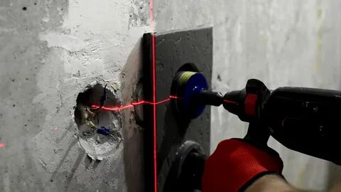 Сверление розетку