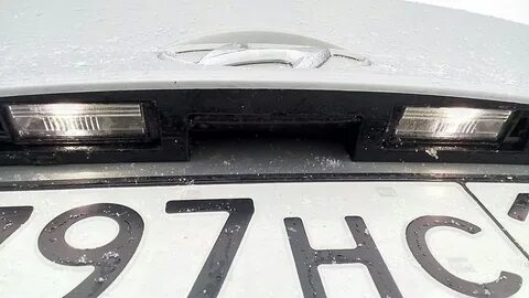 Подсветка номера хендай