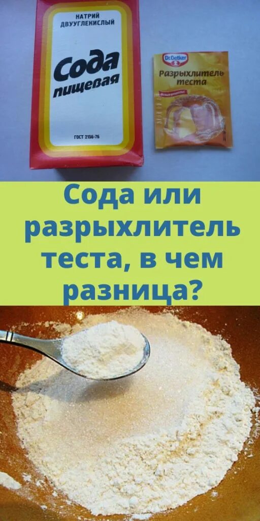 Сколько разрыхлителя в чайной. Химические разрыхлители теста. сода пищевая и разрыхлитель. сода для выпечки. соотношение соды и разрыхлителя.