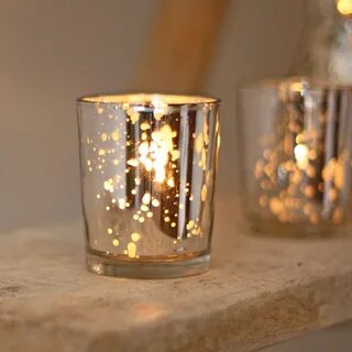 Стеклянные подсвечники