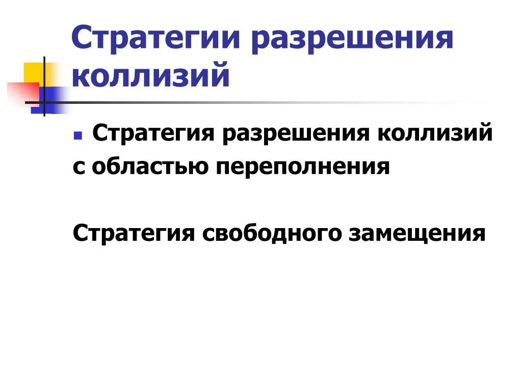 Стратегия разрешение проблем. Стратегии замещения ?. стратегия замещения записи.