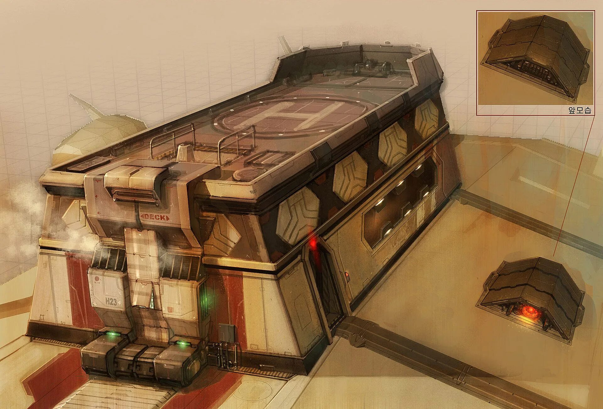 Concept level. Level concept art. building concept art.