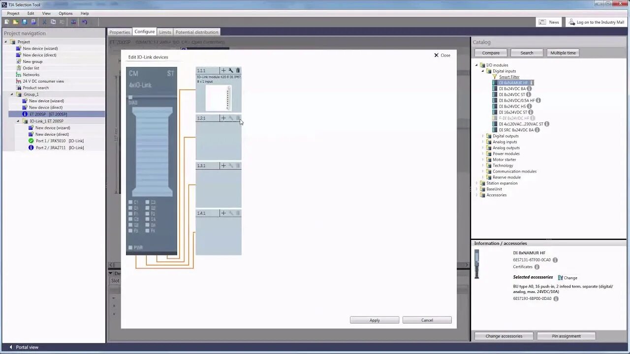 Tia selection Tool. SIMATIC net selection Tool. Tia selection Tool обучение. Et200 io-link.