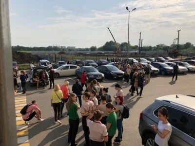 Эвакуация тц город косино