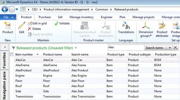 Item production. Microsoft Dynamics AX 2012. Microsoft Dynamics AX. Интерфейс Microsoft Dynamics ax2012. Microsoft Axapta.