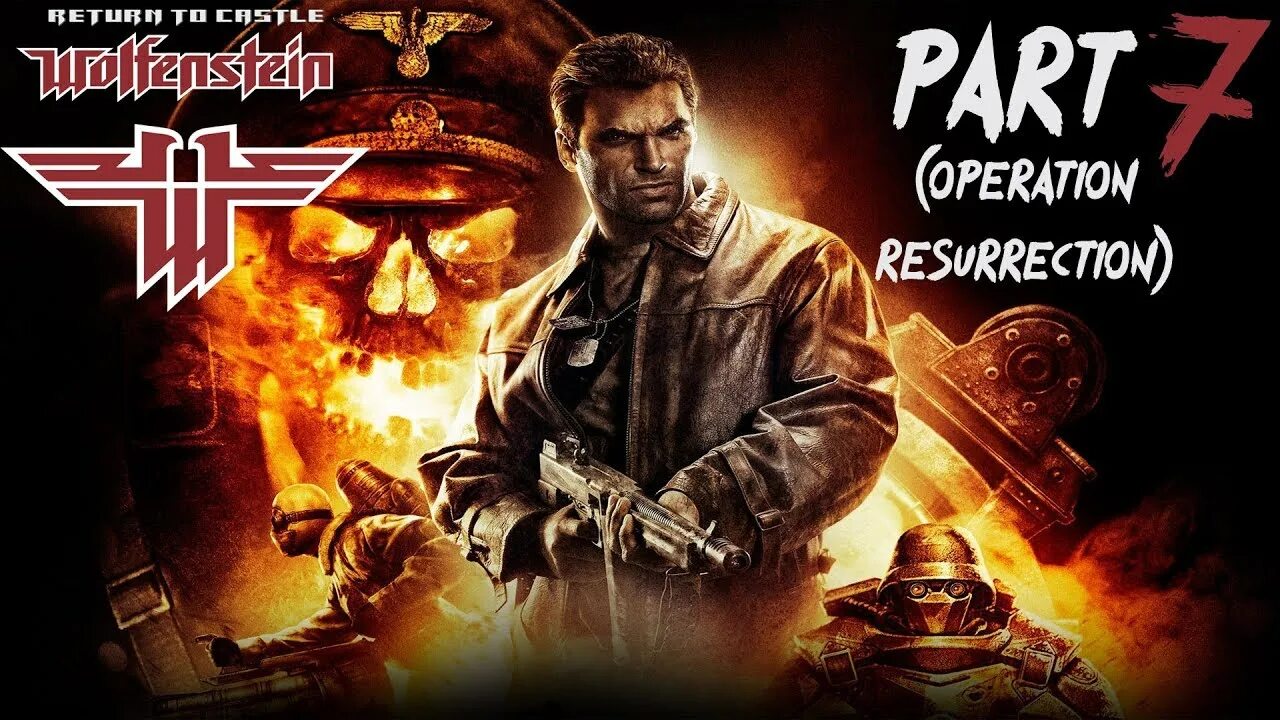 Return to Castle Wolfenstein: Operation Resurrection. Return to Castle Wolfenstein обложка. Return to Castle Wolfenstein Постер. Возвращение в замок вольфенштайн обложка.