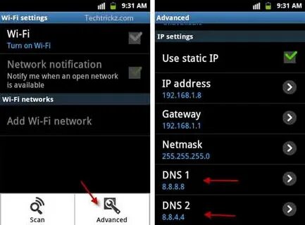 Dns сервер на телефоне