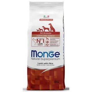 Корм для щенков monge dog speciality