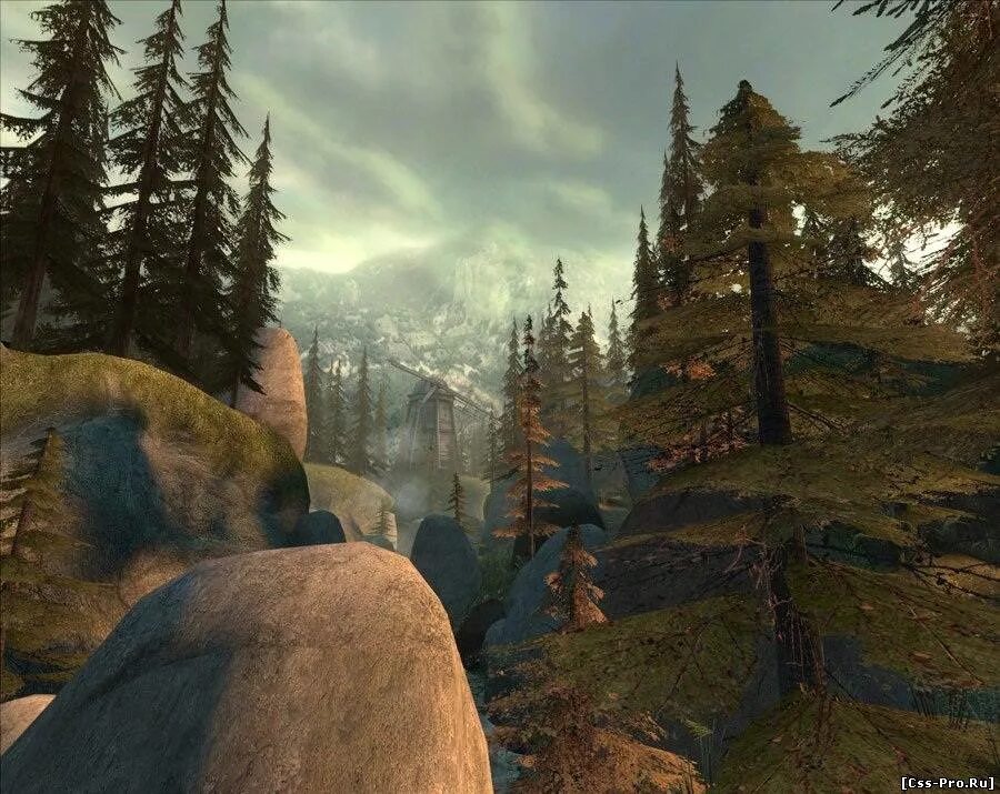 Source forest. Лес контр. counter strike в лесу. de forest карта counter strike. de_forest css.
