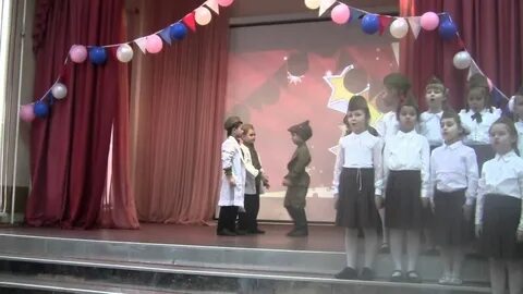 Видео патриотическая песня в школе
