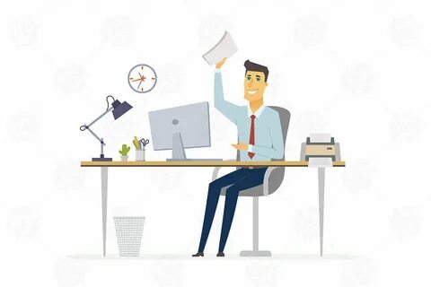 Hard work character