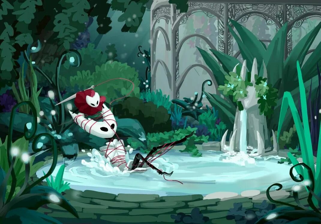 Глубинное гнездо hollow knight гусенички. Королевские сады hollow knight. Сады королевы гусеницы. Hollow knight улей гусеница. Холлоу найт сады королевы.