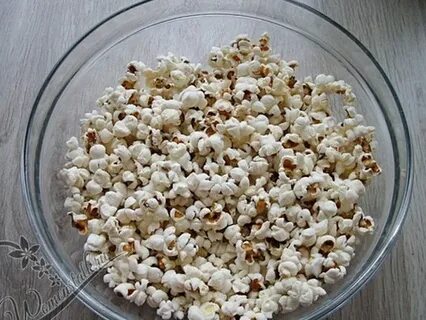 Как сделать попкорн с сахаром