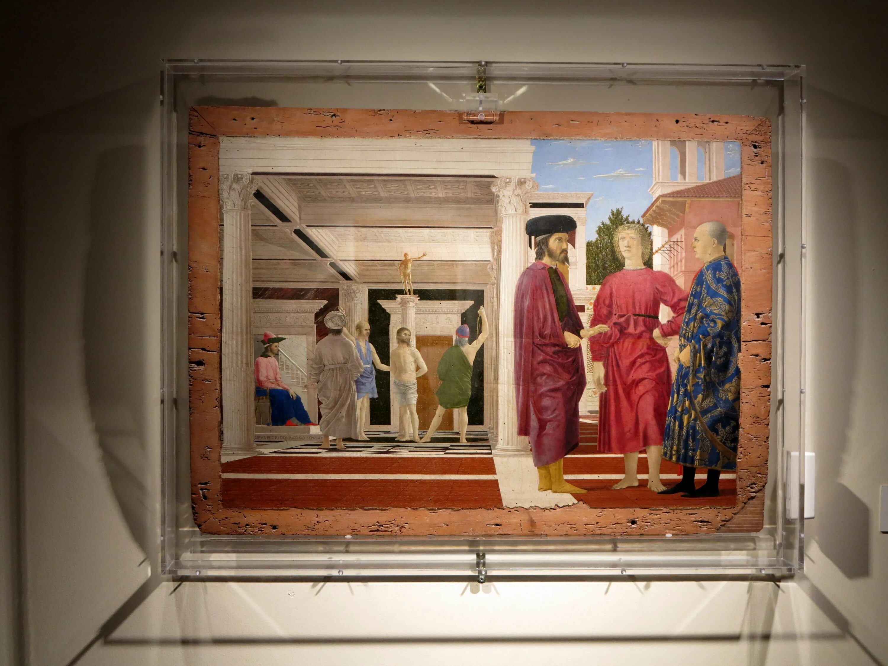 Бичевание христа пьеро делла франческа картина. Пьеро делла франческа бичевание. «бичевание христа» пьеро делла франческо. Делла франческа бичевание христа. Пьеро делла франческа алтарь монтефельтро.