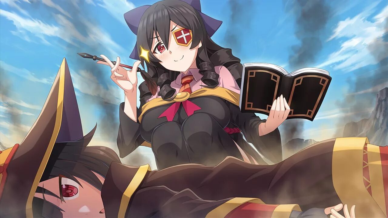 Konosuba 18. Konosuba аруэ. konosuba megumin. мегумин 63.