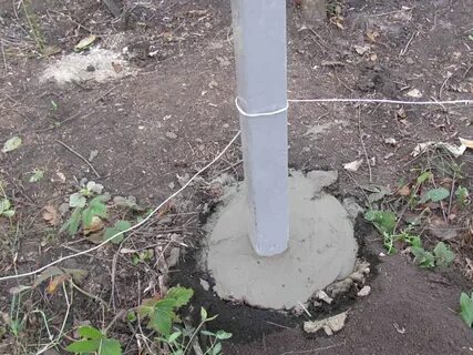 Бетон под столбы