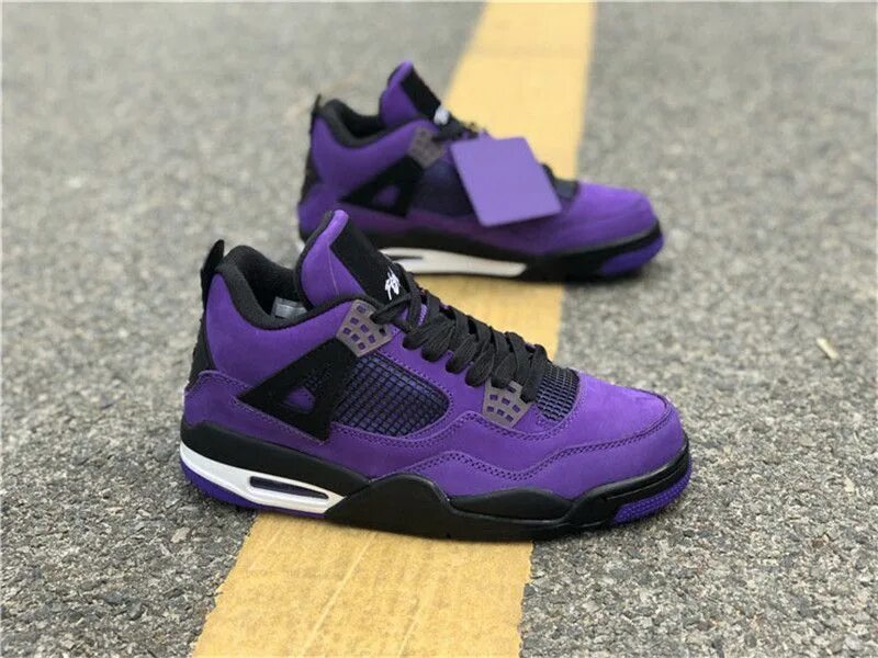 Nike Air Jordan 4 Violet. Purple air купить