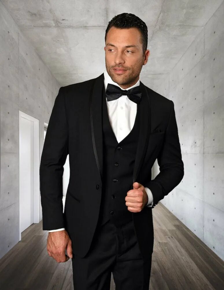 Черный галстук. Фрак. Смокинг 2024. Saint laurent classic suit. Мужчина в смокинге.