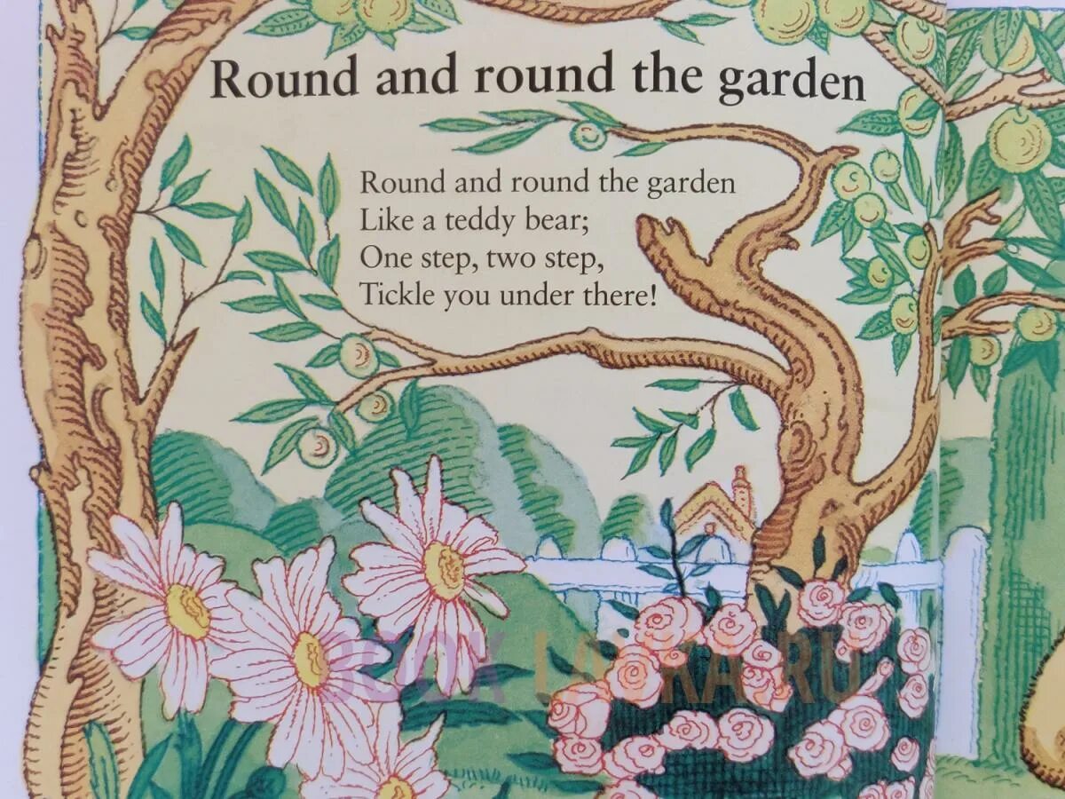 Round and round molester. Nursery Rhymes Маршак. Round and Round the Garden Nursery Rhyme. Сборник английских стихов «Nursery Rhymes» картинки. Round and Round.