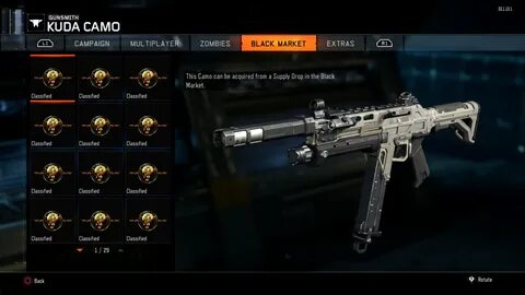 Сколько весит black ops
