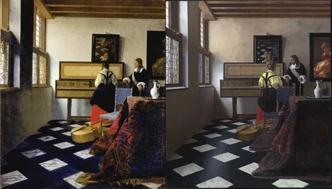 Johannes vermeer was the artist