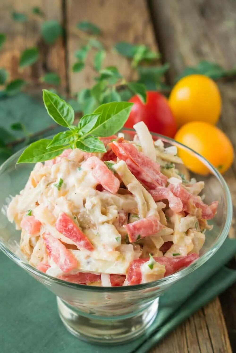 Какие нибудь салатики