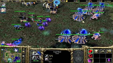 Warcraft 3 frozen throne механики