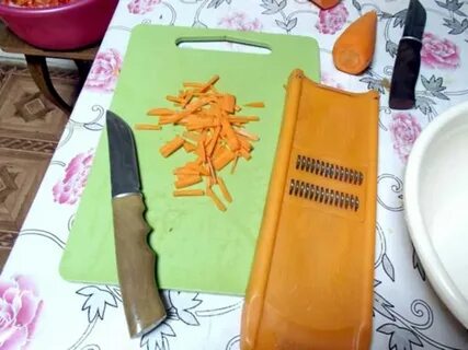 Собрать шинковки морковки своими руками