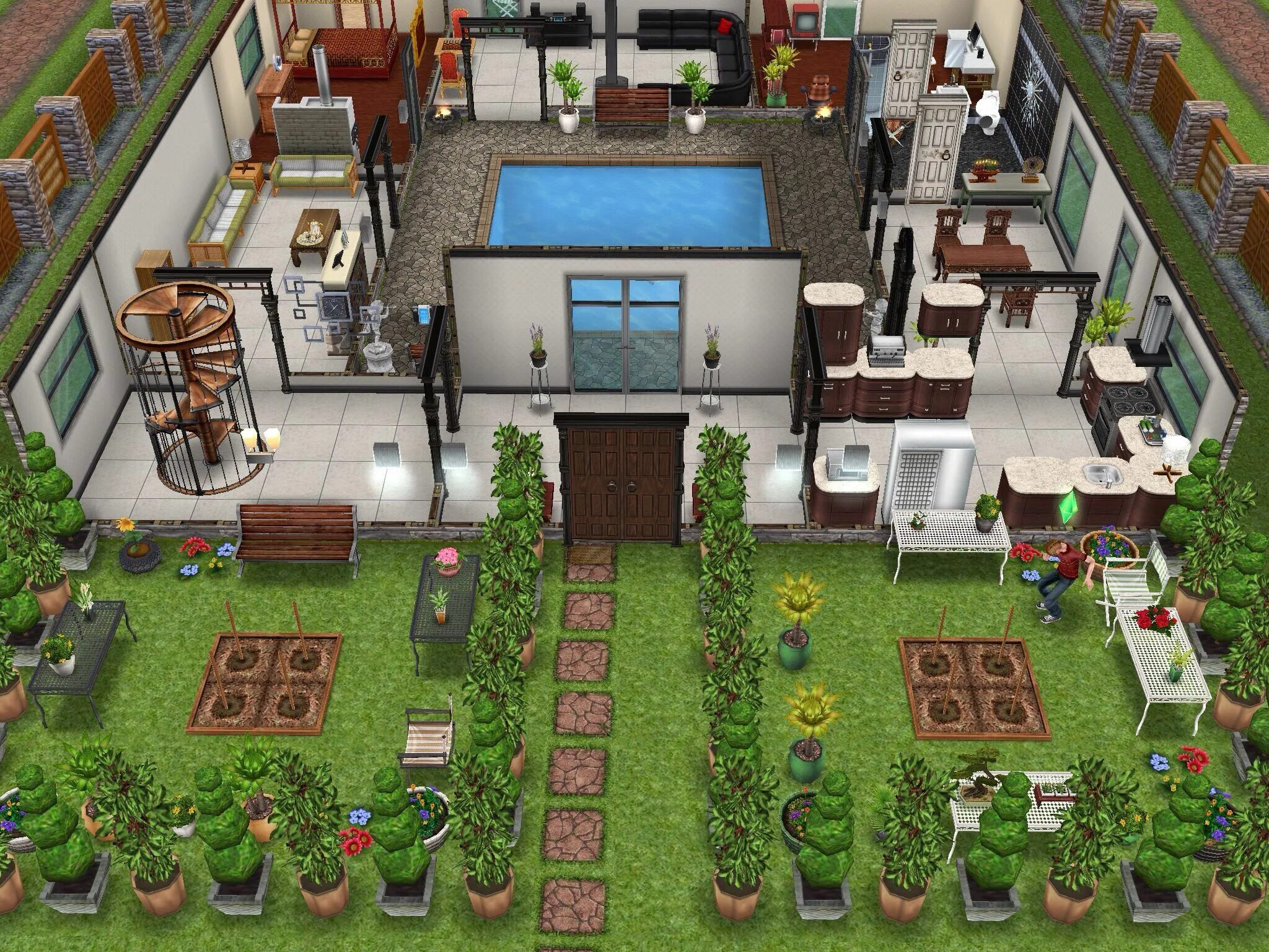 Играть обустроить дом. SIMS FREEPLAY House. SIMS FREEPLAY House Design. Игры обустройство дома. Игры обустройство дома и сада.