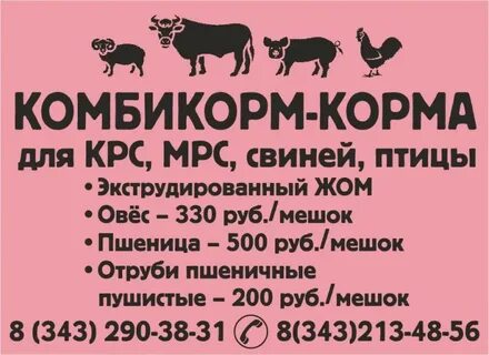Телефон магазинов комбикормов