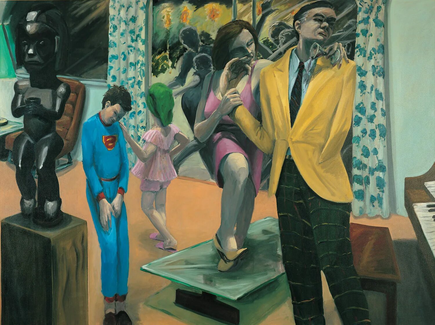 Художник Eric Fischl. Фишль Геншин.