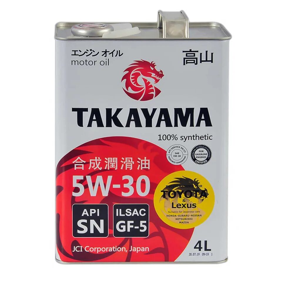 Масла кропоткин. Takayama 5w30 SN gf-5. Takayama SAE 5w-30. Takayama SN 5w-40 4л. Моторное масло Takayama 5w-30 синтетическое 4 л.