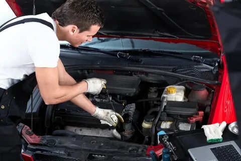 To repair cars