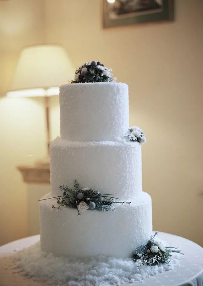 Snow cake