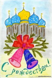 Что нарисовать на тему рождество