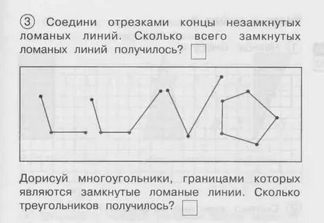 Самостоятельная работа по математике ломаная многоугольник