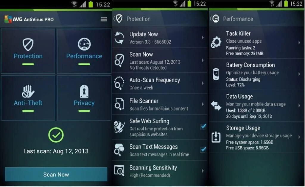 Лучшее приложение для чистки андроид. Антивирус android. avg antivirus на андроид. авг антивирус фри на андроид. avg antivirus pro for android.