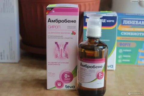 Амбробене при сухом кашле
