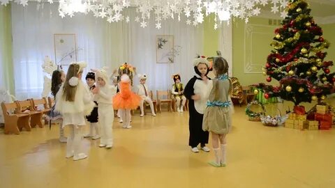 Детские танцы новый год видео