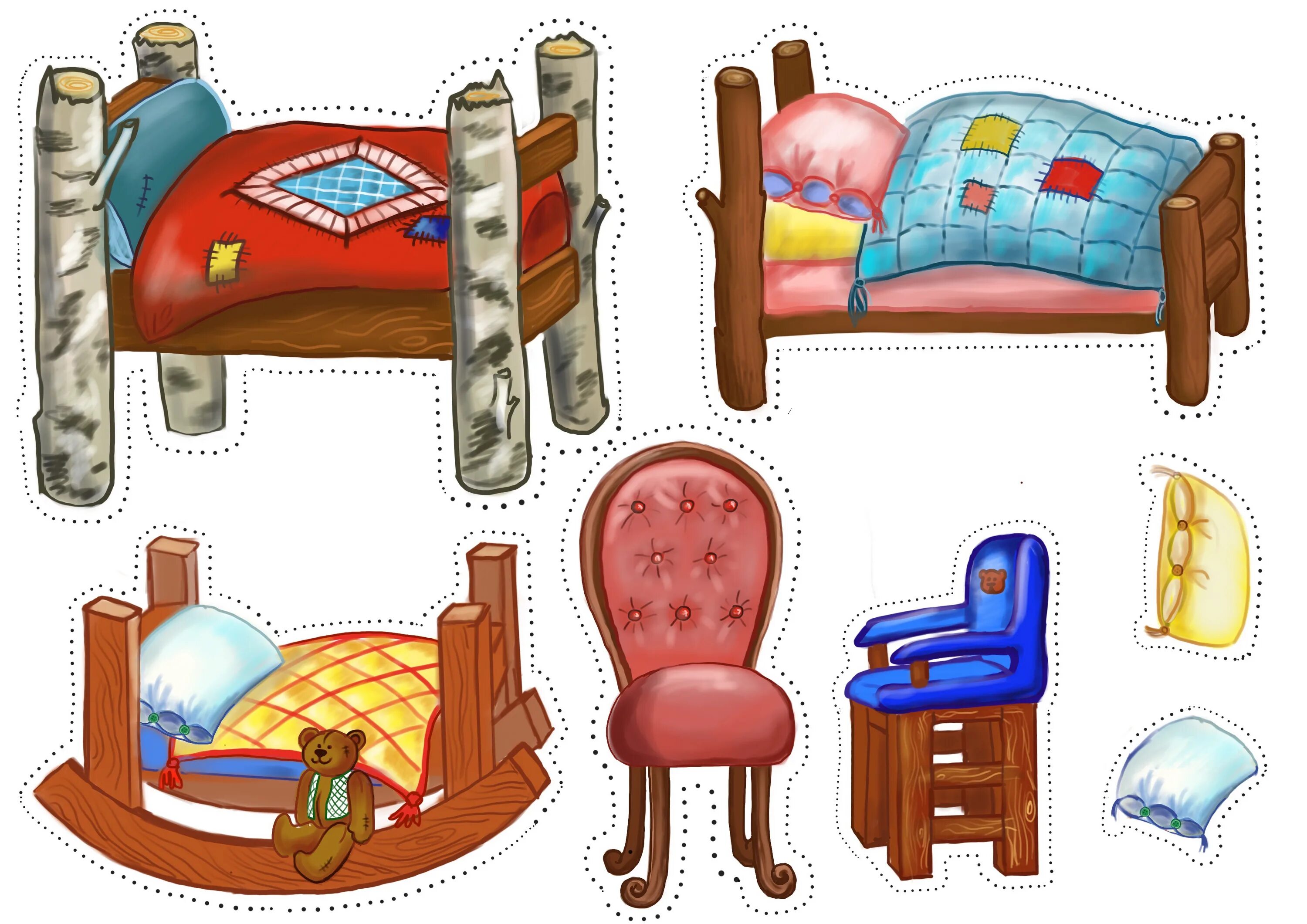 аппликация мебель. раскраска мебель для малышей. аппликация кроватка. детская кроватка рисунок. аппликация мебель для малышей.