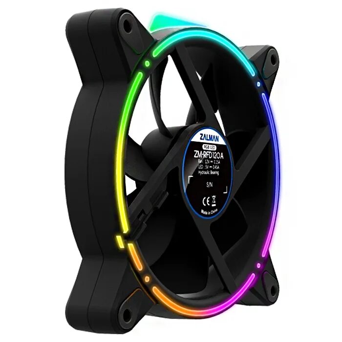 Zalman argb. Zalman zm-rfd120a. zalman zm-rfd120a addressable rgb. вентилятор для корпуса 120mm zm-rfd120a zalman. вентилятор zalman zm-rfd120a addressable rgb, 120мм, ret.